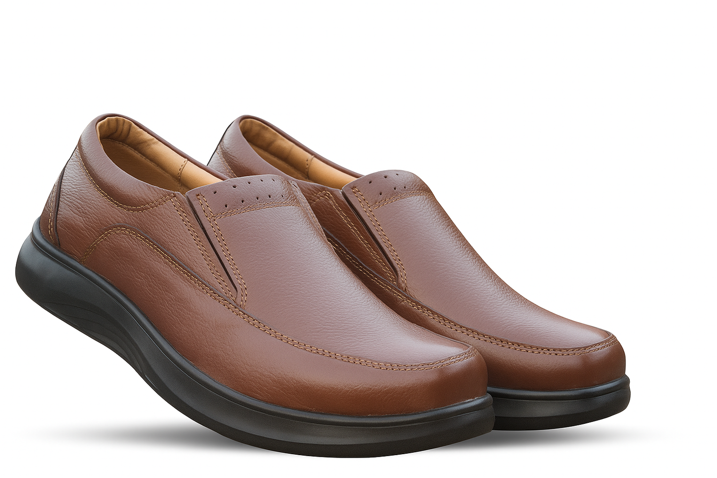 medicated leather shoes