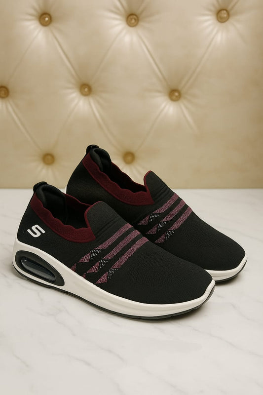 skechers maroon shoes